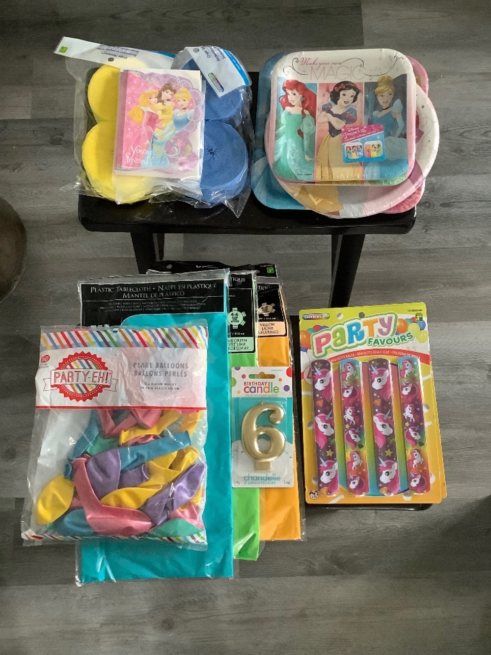Princess party supplies